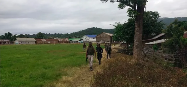 Houses torched in Imphal West as Manipur tension flares, security halts mob of 600