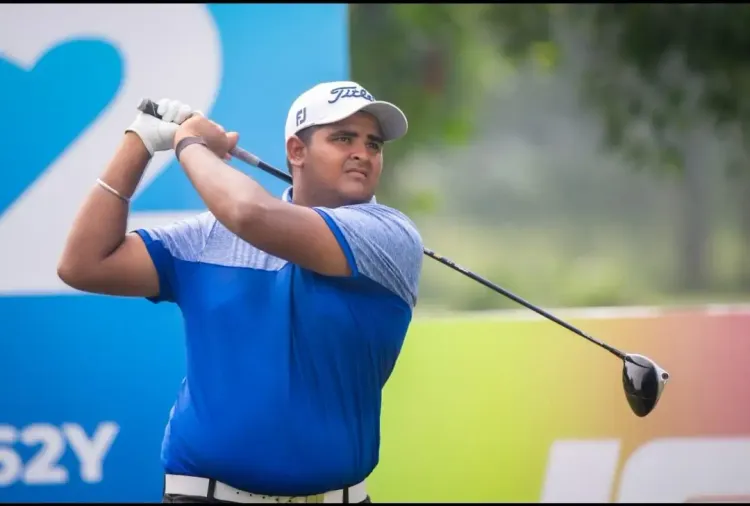 How did Veer Ganapathy's early golf journey shape his future?