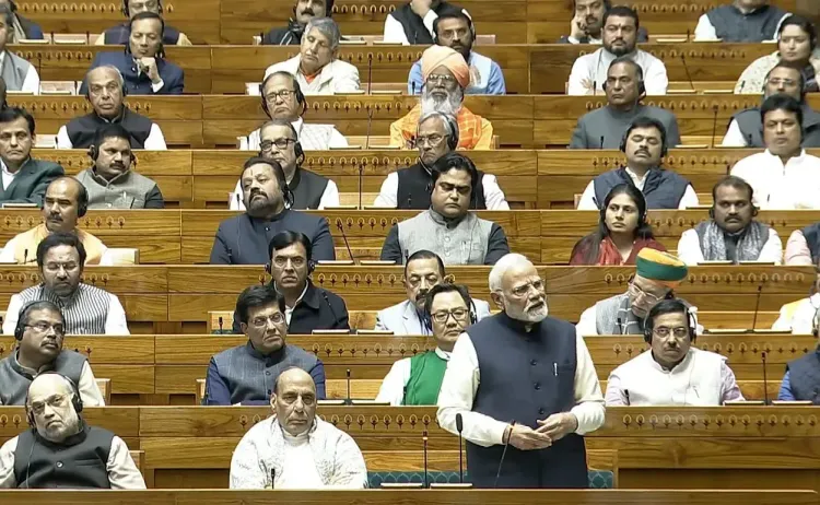 From Emergency to Article 370: PM Modi Unveils Congress' Constitutional 'Transgressions' (Key Quotes)