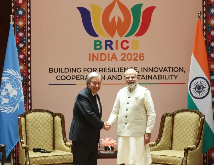 UN chief Guterres calls for peace at BRICS Summit in New Delhi