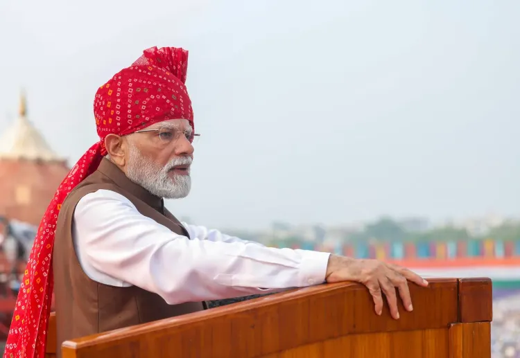 Modi's Independence Day turbans: 12 years of India's textile heritage