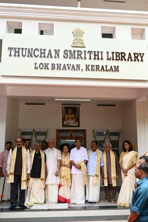 Thunchan Smrithi: Kerala Lok Bhavan opens 10,000-book public library