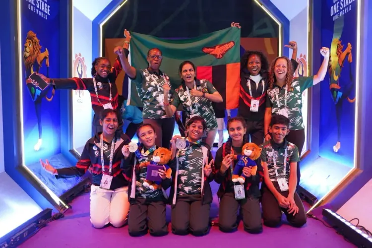 Zambia's yogasana rise: from stitched sacks to World Championship medals