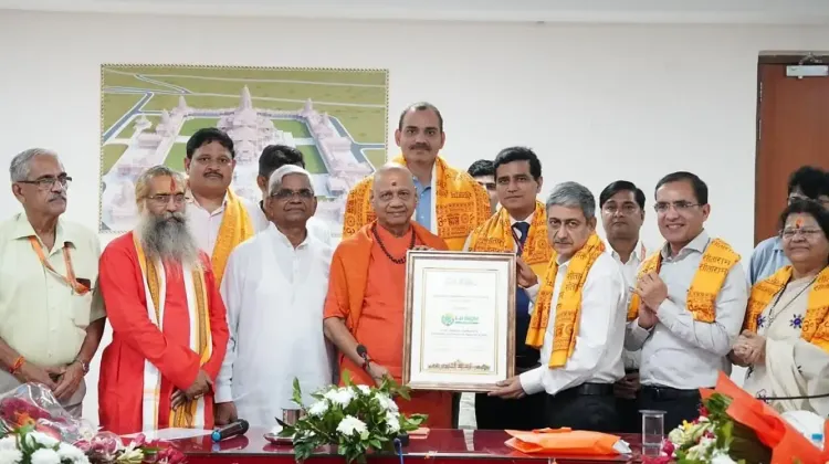 एफएसएसएआई ने राम जन्मभूमि मंदिर को 'ईट राइट प्लेस ऑफ वर्शिप' सर्टिफिकेट दिया, प्रसाद की गुणवत्ता प्रमाणित