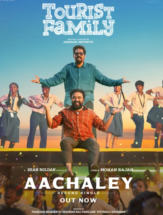 Catch the Vibrant New Track ‘Aachaley’ from the Sasikumar and Simran-led ‘Tourist Family’!