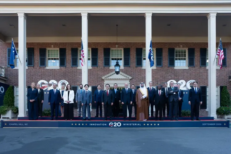G20 agrees on Carolina Principles for emerging tech at Chapel Hill meet