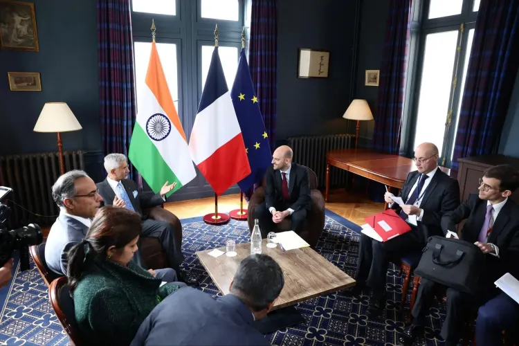 फ्रांस में जी-7 विदेश मंत्रियों की बैठक में भाग लेने के लिए विदेश मंत्री डॉ. जयशंकर पहुंचे