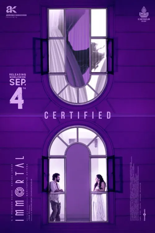 Immortal gets 'U' certificate, G V Prakash horror thriller releases September 4