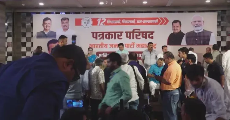 Gadkari addresses Nagpur presser on 12 years of Modi govt