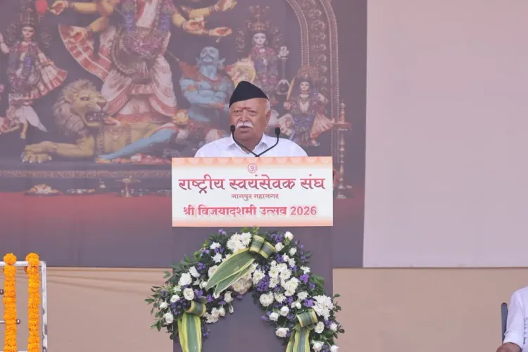 Gadkari at RSS Centenary Vijayadashami in Nagpur
