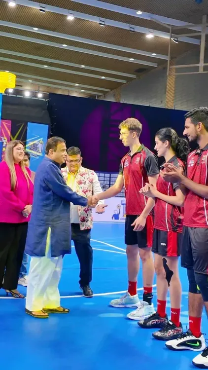 Gadkari attends Korfball Premier League 2026 in New Delhi