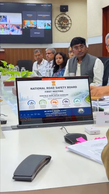 Gadkari chairs inaugural National Road Safety Board meet