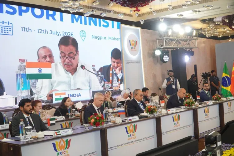Gadkari Hosts BRICS Transport Delegations, Pushes Sustainable Connectivity