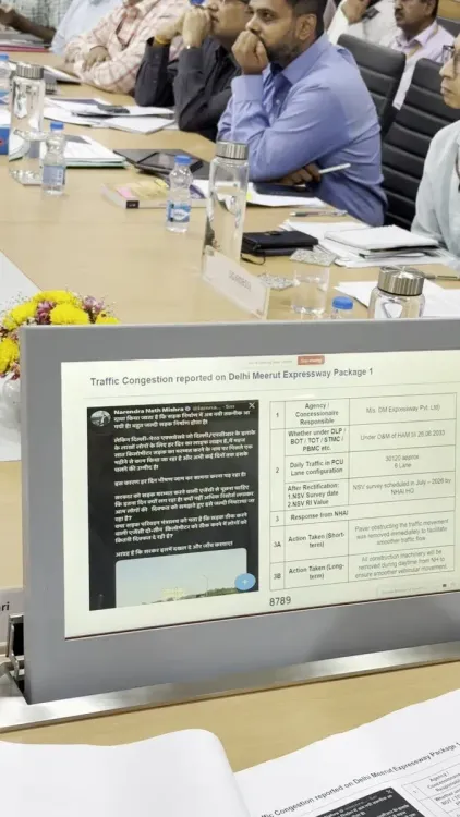 Gadkari Reviews 3,332 Km NH Projects in Delhi & Haryana