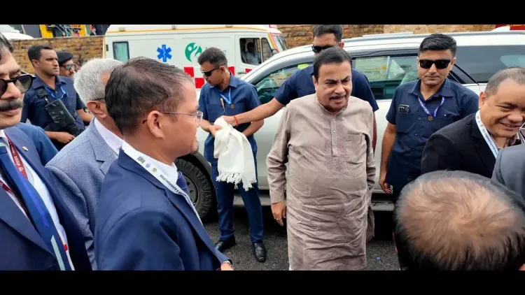 Gadkari Visits Meghalaya to Review Highway Projects