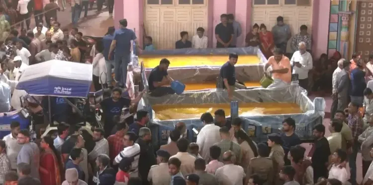 नवरात्रि नवमी पर रूपाल में मां वरदायिनी की पल्ली, लाखों श्रद्धालुओं ने घी चढ़ाकर मांगा आशीर्वाद