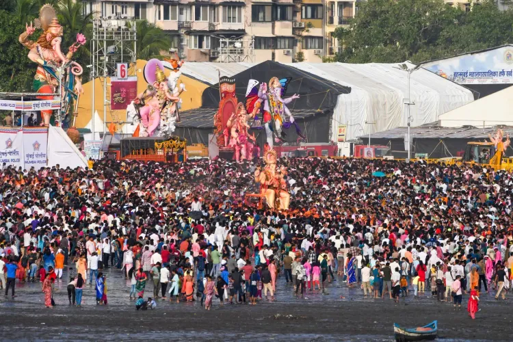 Ganesh Visarjan 2026: 18 arrested, 192 mobile theft complaints in Mumbai