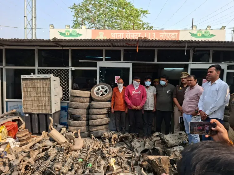 Did Noida Police Just Crack a Major Four-Wheeler Theft Ring?