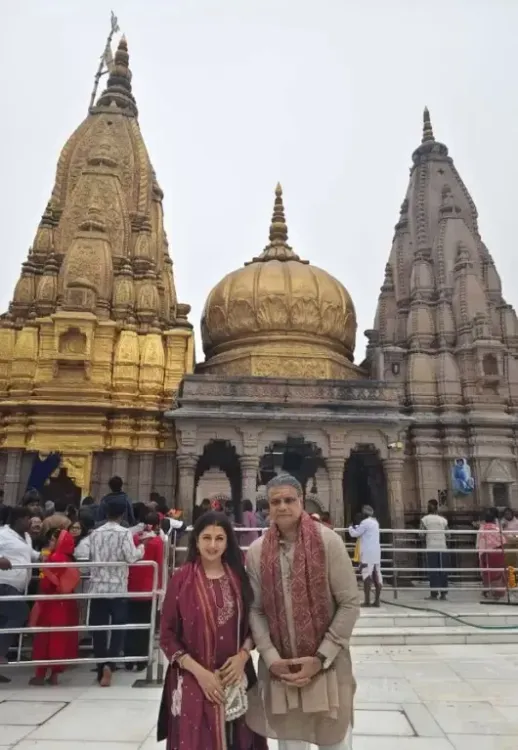 क्या काशी की खूबसूरती में खोईं भाग्यश्री ने गंगा आरती से मणिकर्णिका घाट तक की यात्रा की?