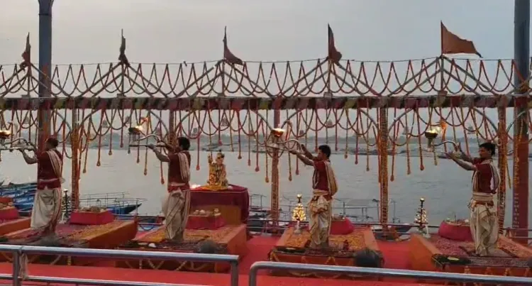 Ganga Dussehra 2025: Grand aarti, milk abhishek at Varanasi ghats