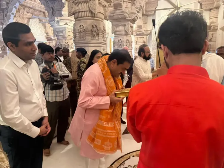 Gautam Adani's Inspiring Visit to Ram Temple: A Family Pilgrimage and Cultural Celebration