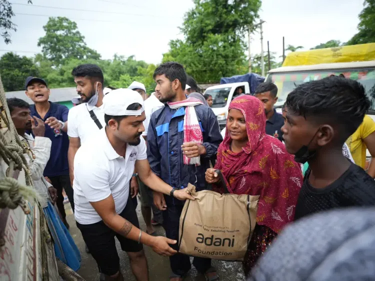 Adani Group donates ₹11 crore to Assam flood relief fund