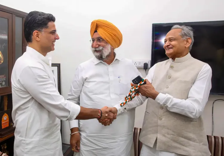 Gehlot-Pilot bonhomie at Jaipur meet: Rajasthan Congress unity or poll optics?