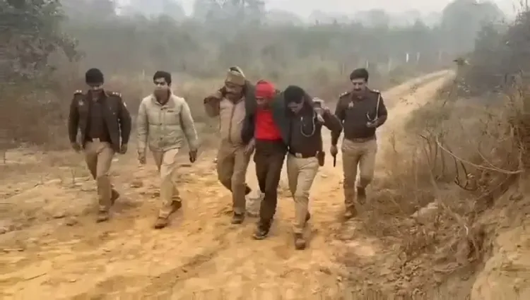 क्या गाजियाबाद में पुलिस मुठभेड़ में हत्या का आरोपी घायल हुआ?