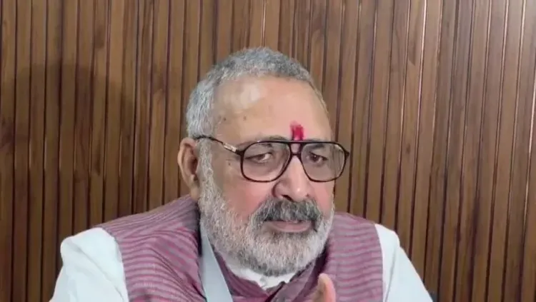 Giriraj Singh accuses Congress of plotting economic blockade