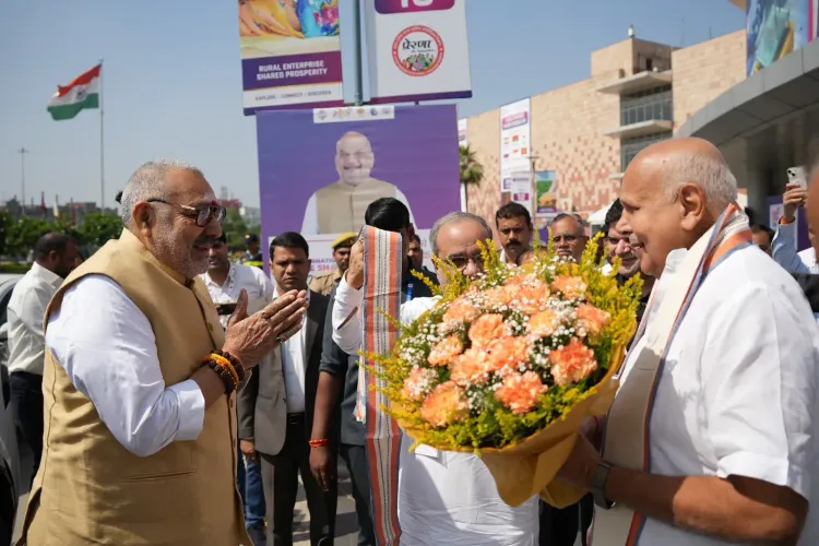 Giriraj Singh addresses UP International Trade Show 2026 closing