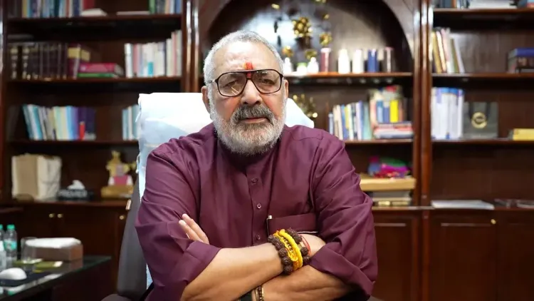 Giriraj Singh brands campus slogan writers 'anti-national conspirators'