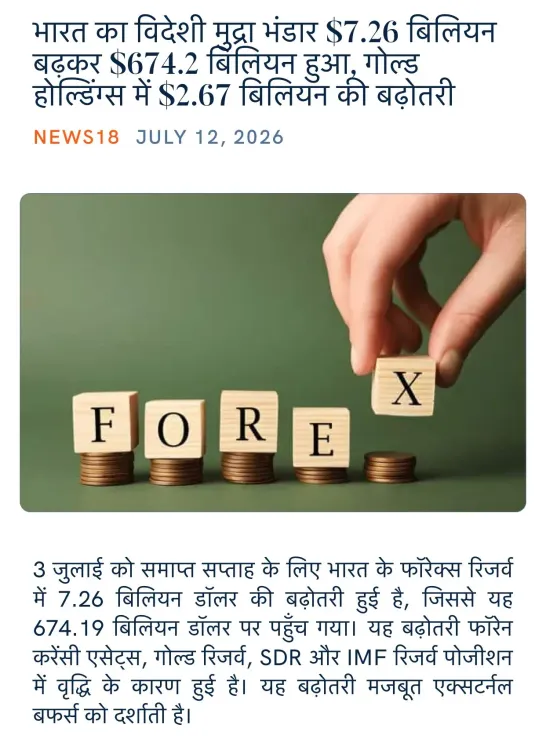 Giriraj Singh Flags Forex Reserves Rise to $674.2 Bn