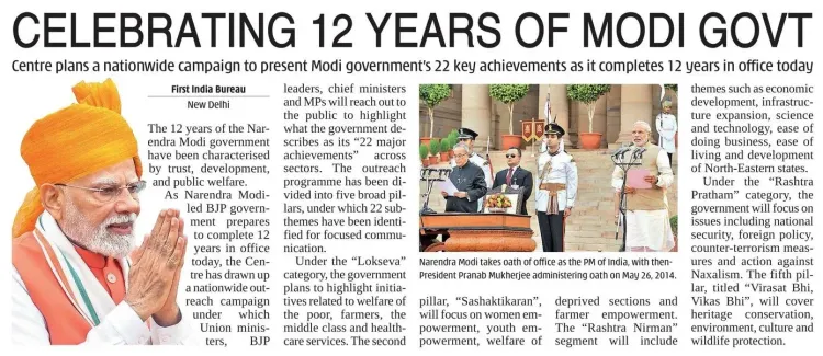 Giriraj Singh hails 12 years of Modi govt's transformation