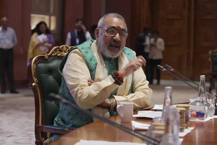 Giriraj Singh Holds MP Textile Roundtable With CM Mohan Yadav