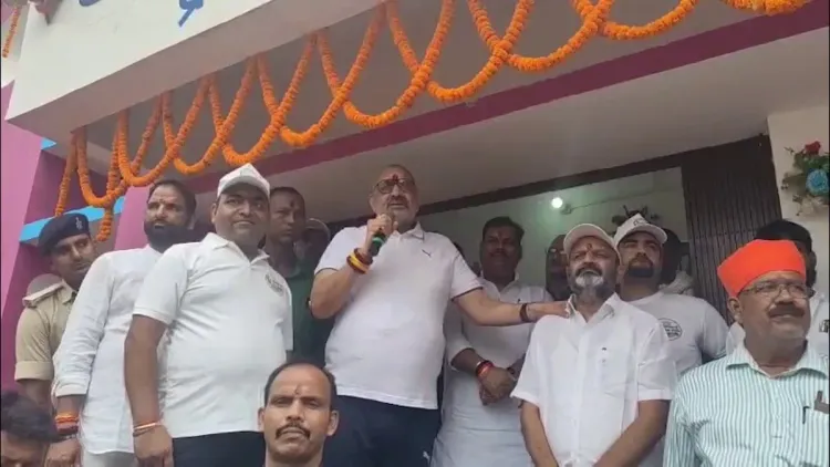 Giriraj Singh Inaugurates Jeevika Bhawan in Begusarai's Navkothi