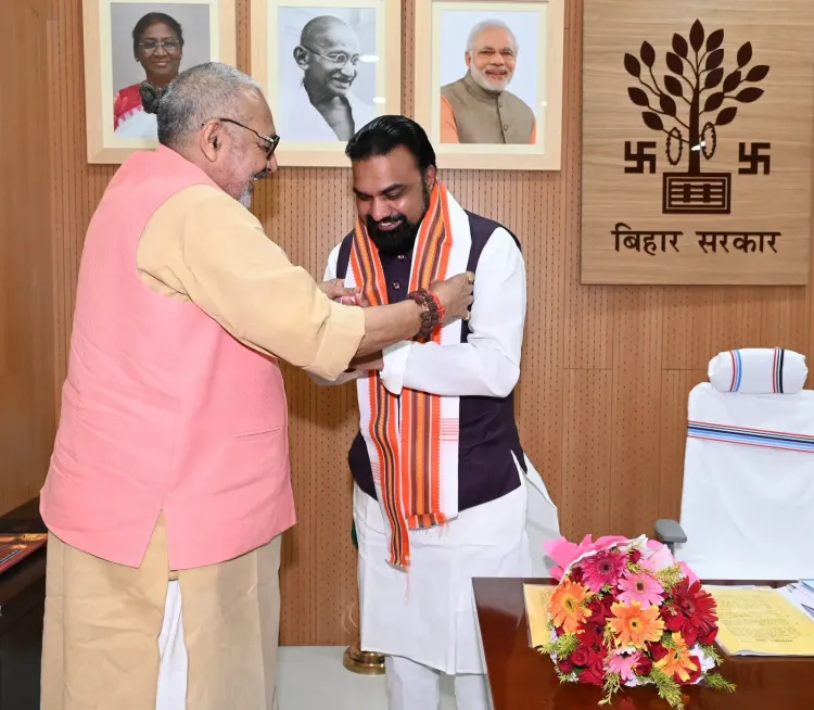 Giriraj Singh meets Bihar CM on Begusarai development
