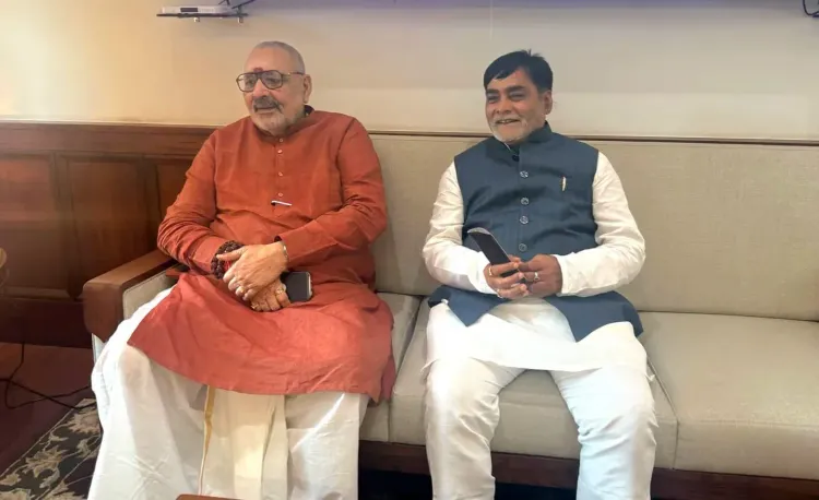 Giriraj Singh Meets Bihar Minister, Discusses State Development