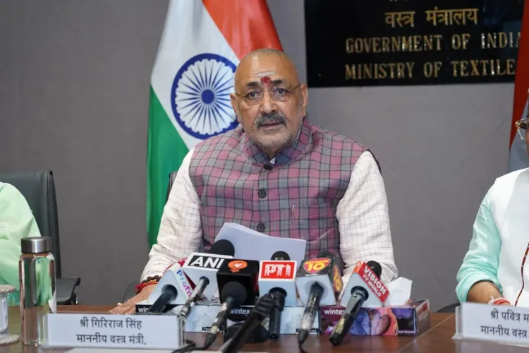 Giriraj Singh Reviews 12 Years of Textiles Ministry Gains