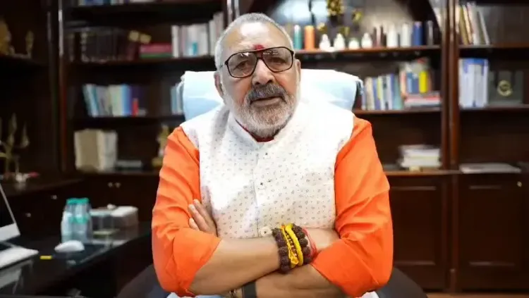 Giriraj Singh targets opponents' silence on JNU incident
