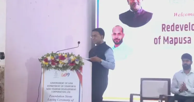 Goa CM Sawant Addresses Public via X Broadcast