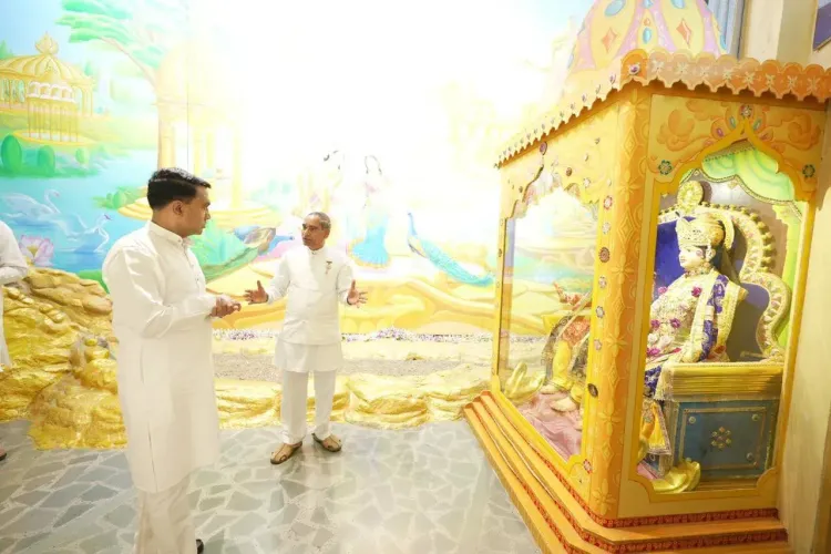 Goa CM Sawant Visits Brahmakumaris Campus at Mt. Abu