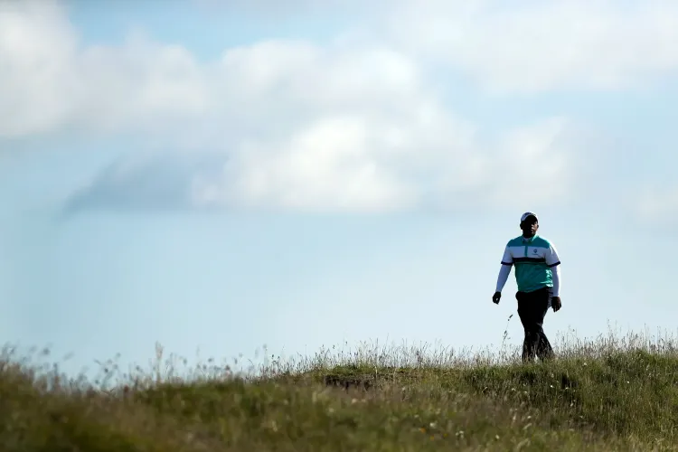 Did Rayhan Thomas Climb to T-12 in the Korn Ferry Tour Event?
