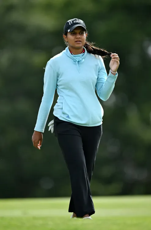 Pranavi Urs tied-15th at 2026 Irish Open after rain-hit third round