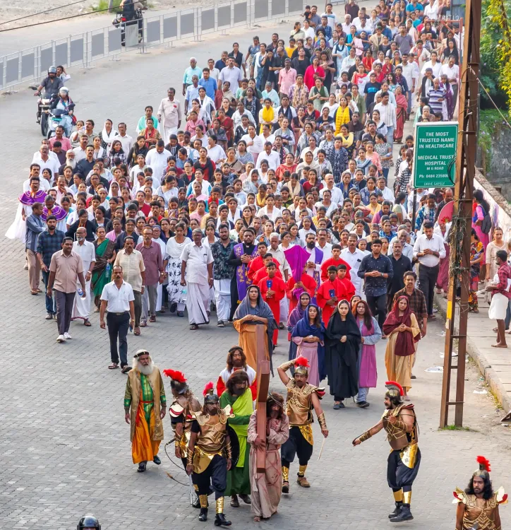 Good Friday Observances Across Kerala Churches