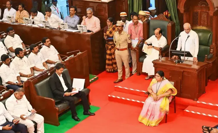 Tamil Nadu Governor Arlekar apologises for mispronouncing Tamil icons' names in Assembly