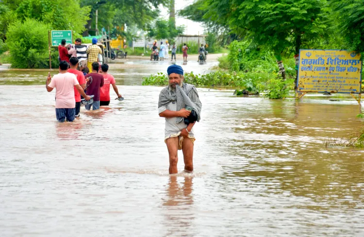 Is Governor’s Statement and Centre’s Stance on Floods Unwarranted According to Punjab AAP?