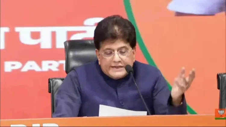 Goyal Accuses Congress of Undermining Election Commission