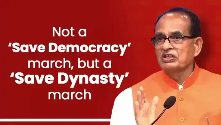 Goyal Calls Opposition Rally 'Save Dynasty March'