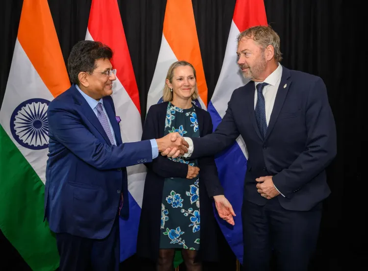 Goyal Meets Dutch MPs, Eyes India-EU FTA Push