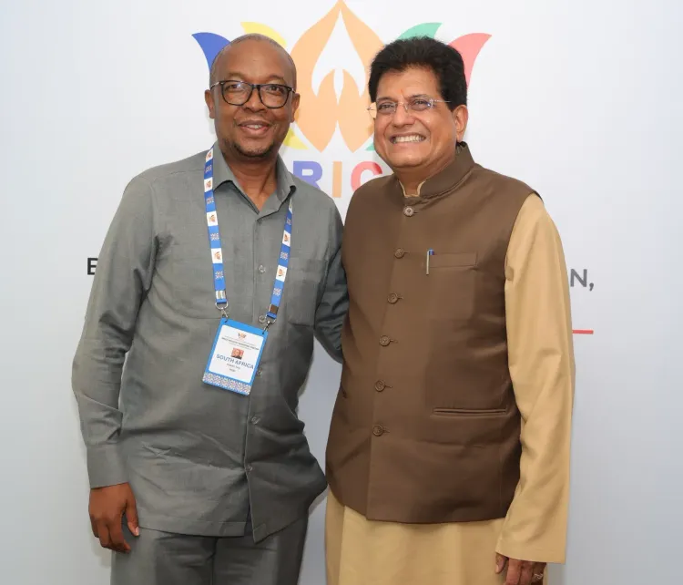 Goyal meets South Africa's Trade Minister at BRICS 2026